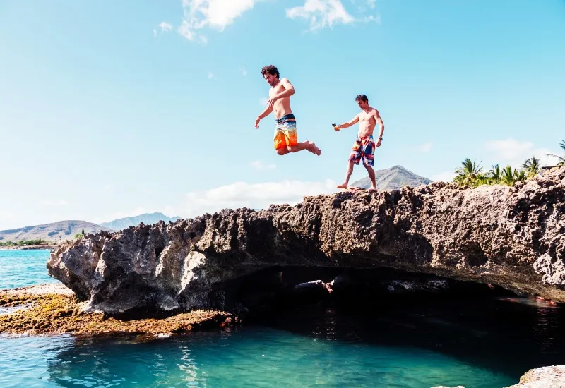 Cliff Jumping