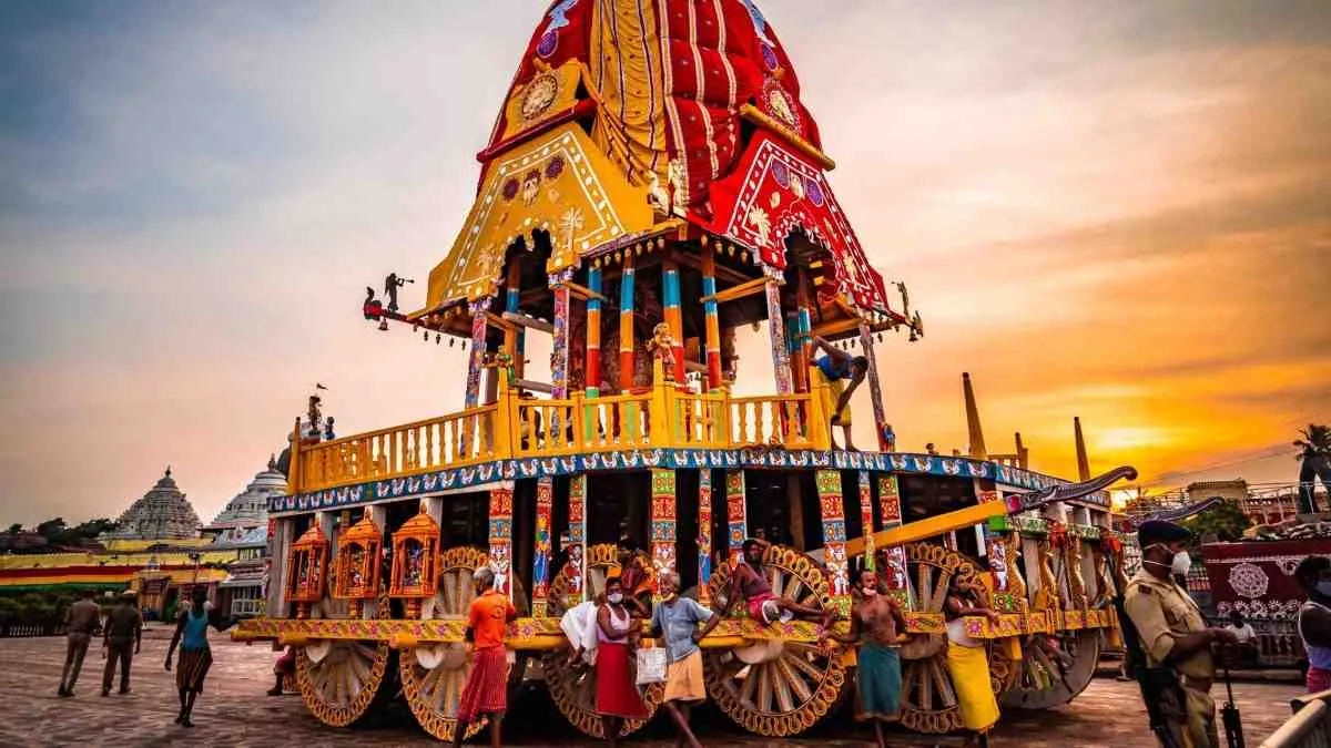 10. Take eternal blessing at Jagannath Rath Yatra