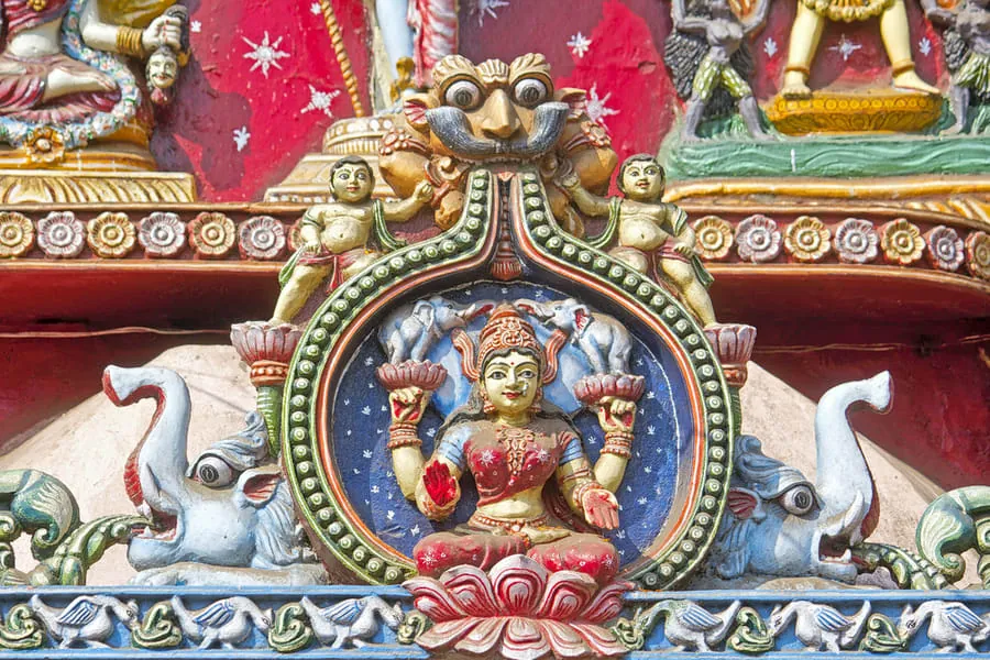 11. Divine Ambiance- Lakshmi Temple