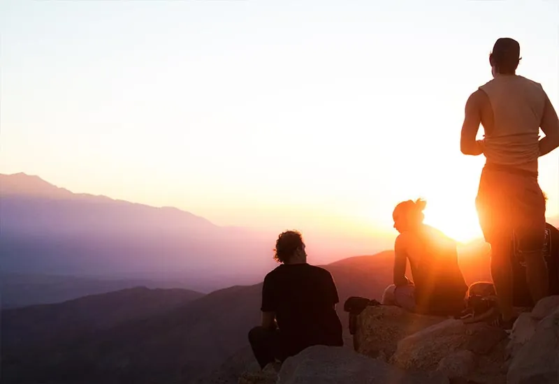 09. Sunset hiking