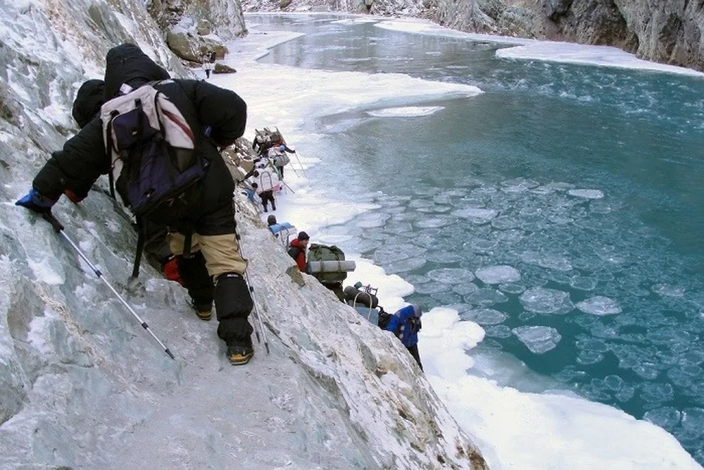 Chadar Trek in Ladakh