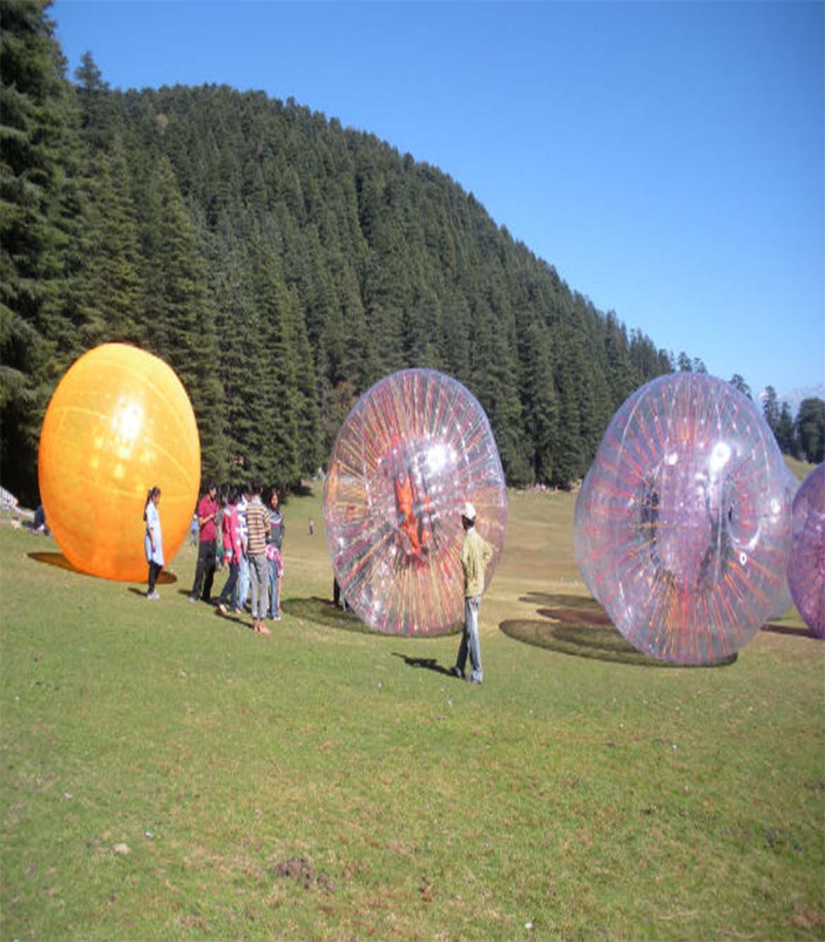 Zorbing in Haldwani