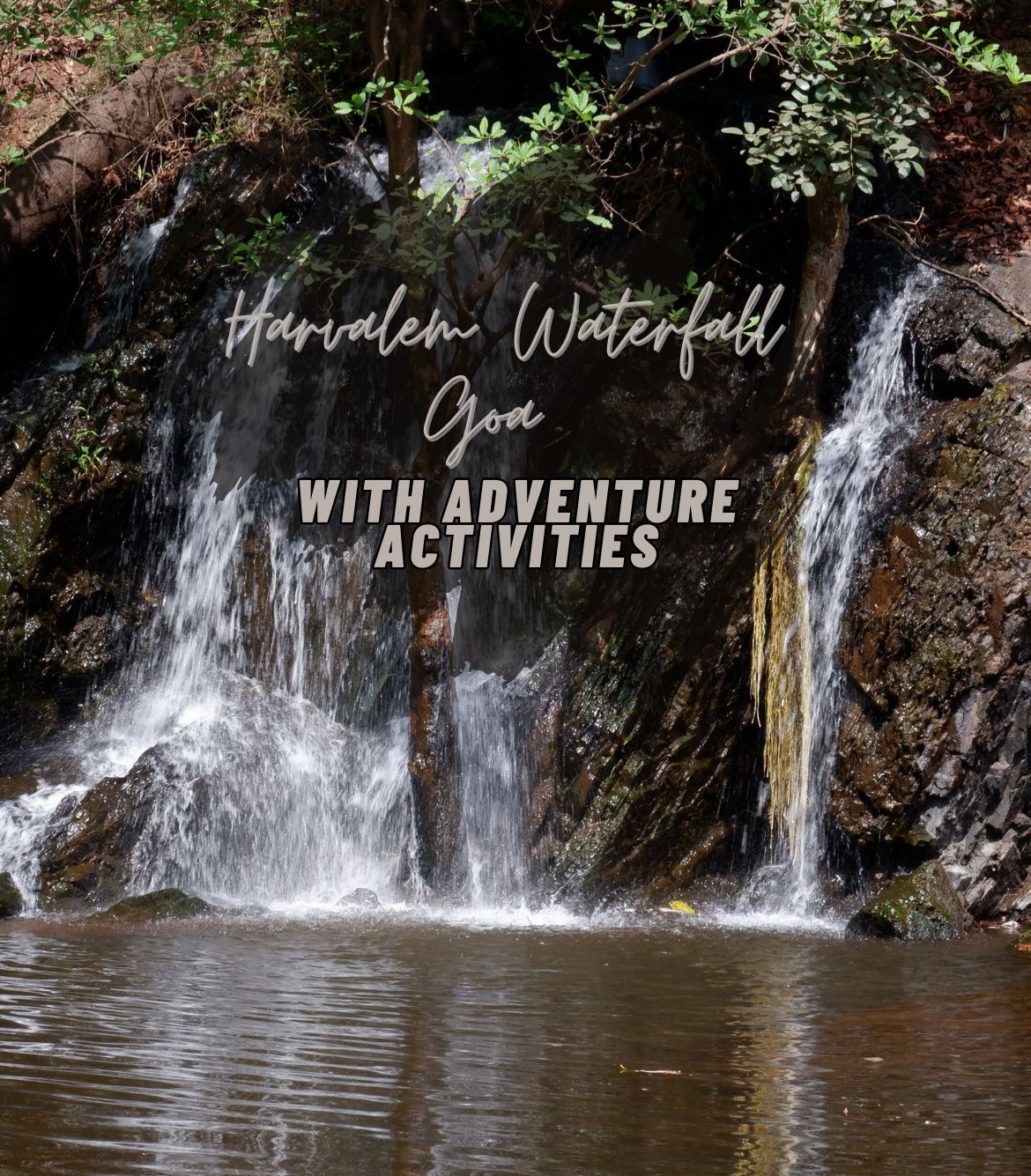 Harvalem Waterfall Goa with Adventure Activities