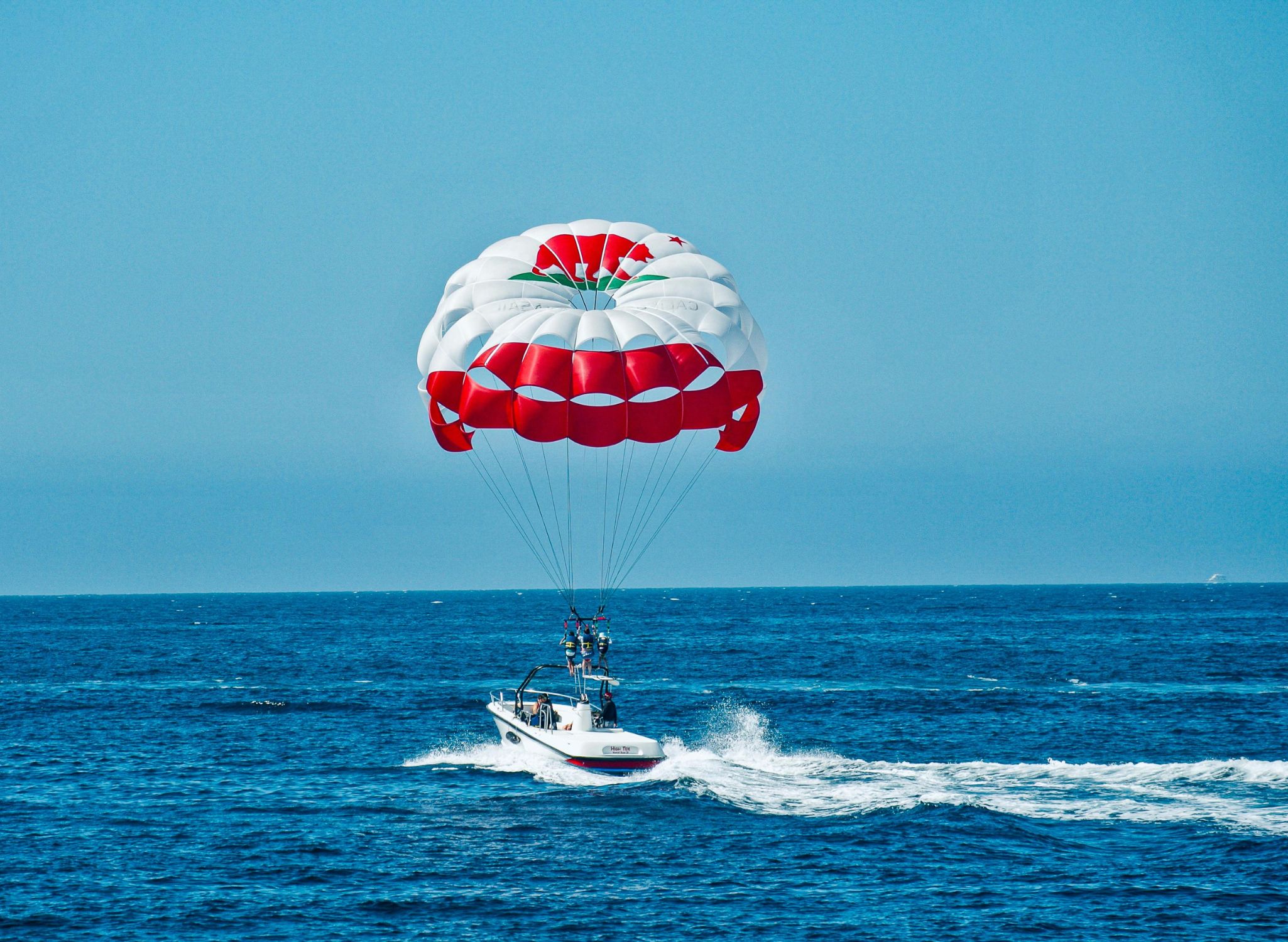 Parasailing in Nagaon Beach