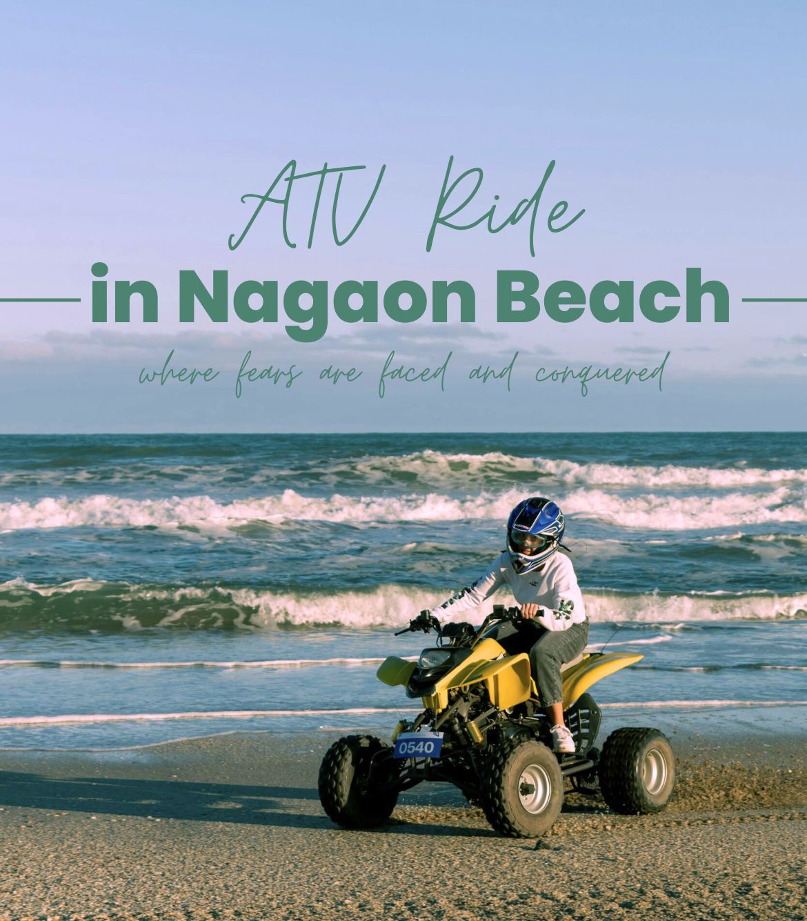 ATV Ride in Nagaon Beach