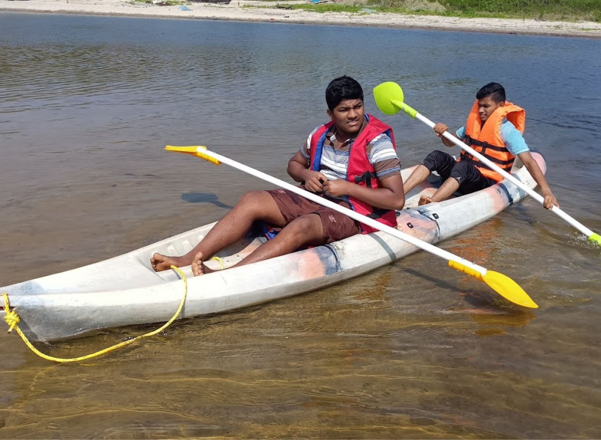 Kayaking in Khavane Beach