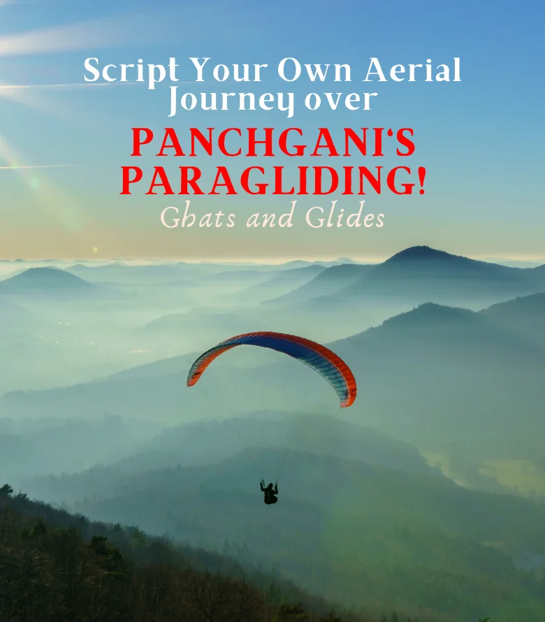 Paragliding in Panchgani, Maharashtra