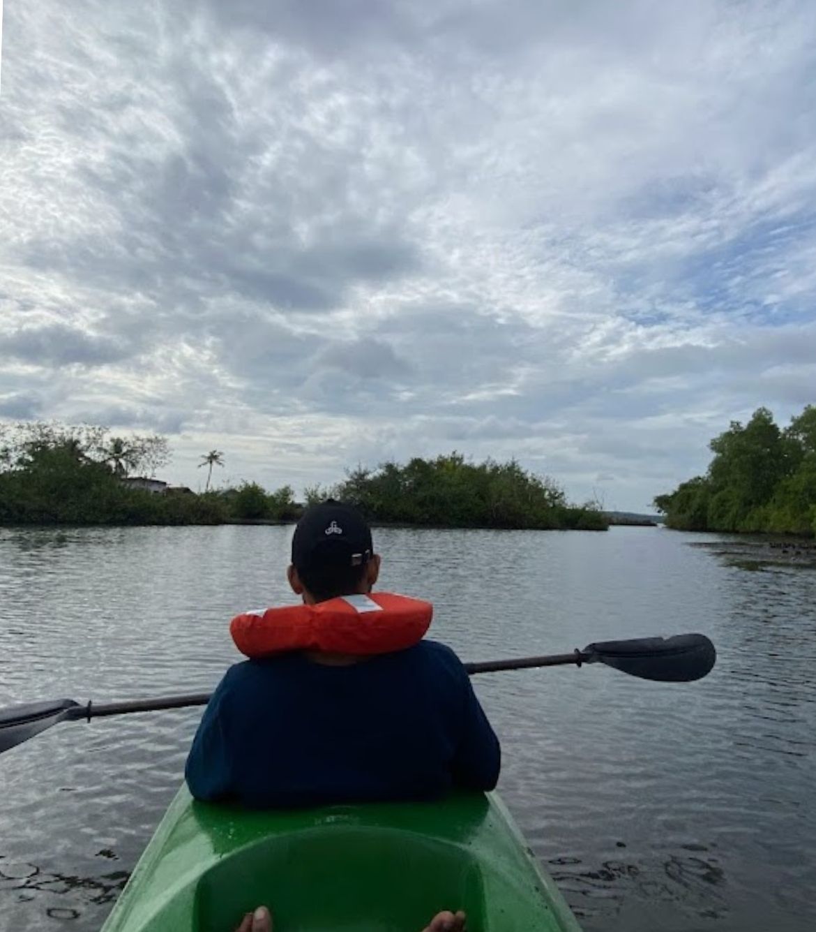 Backwater Kayaking in Munroe Island