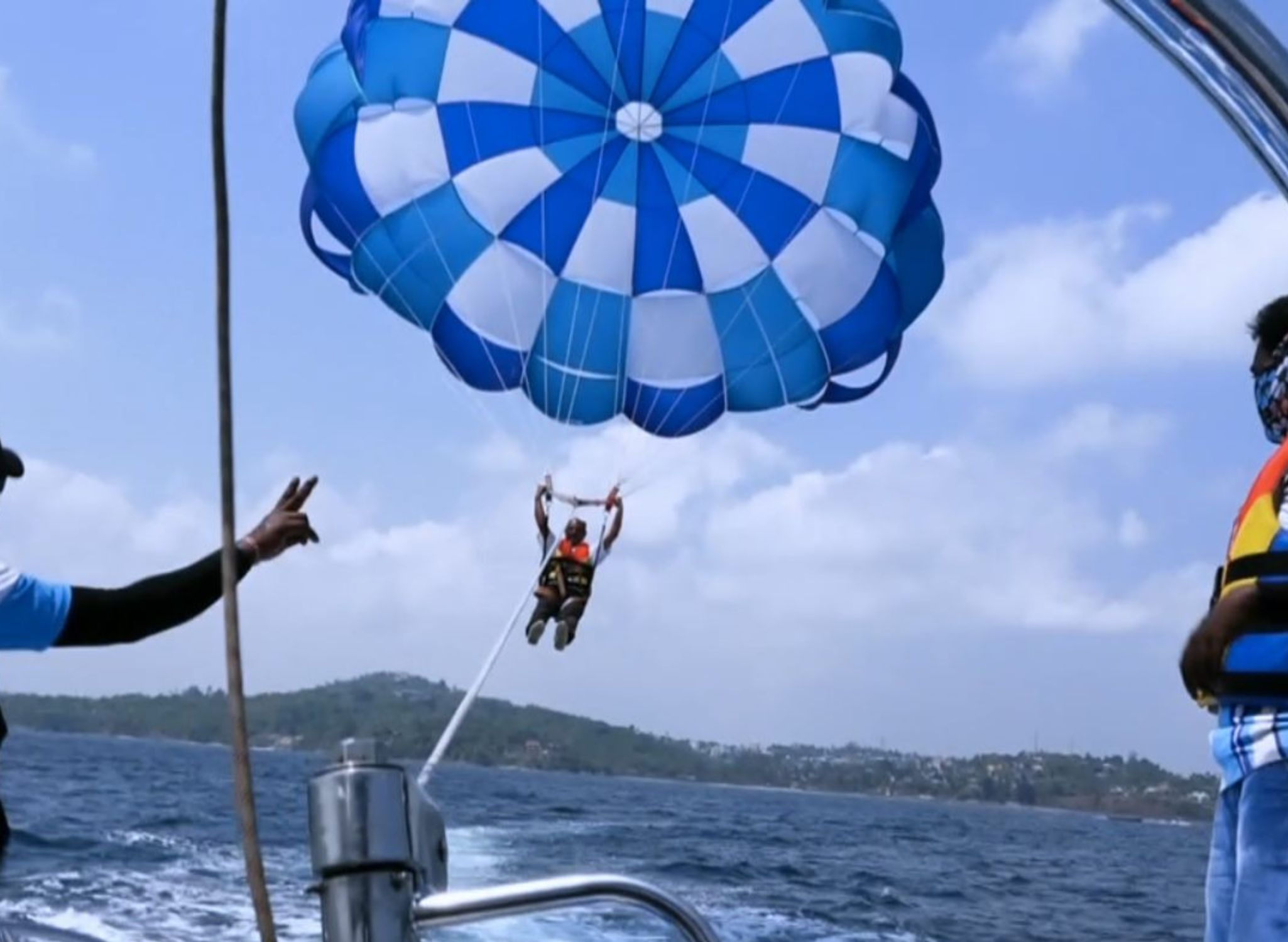 Parasailing in Andaman