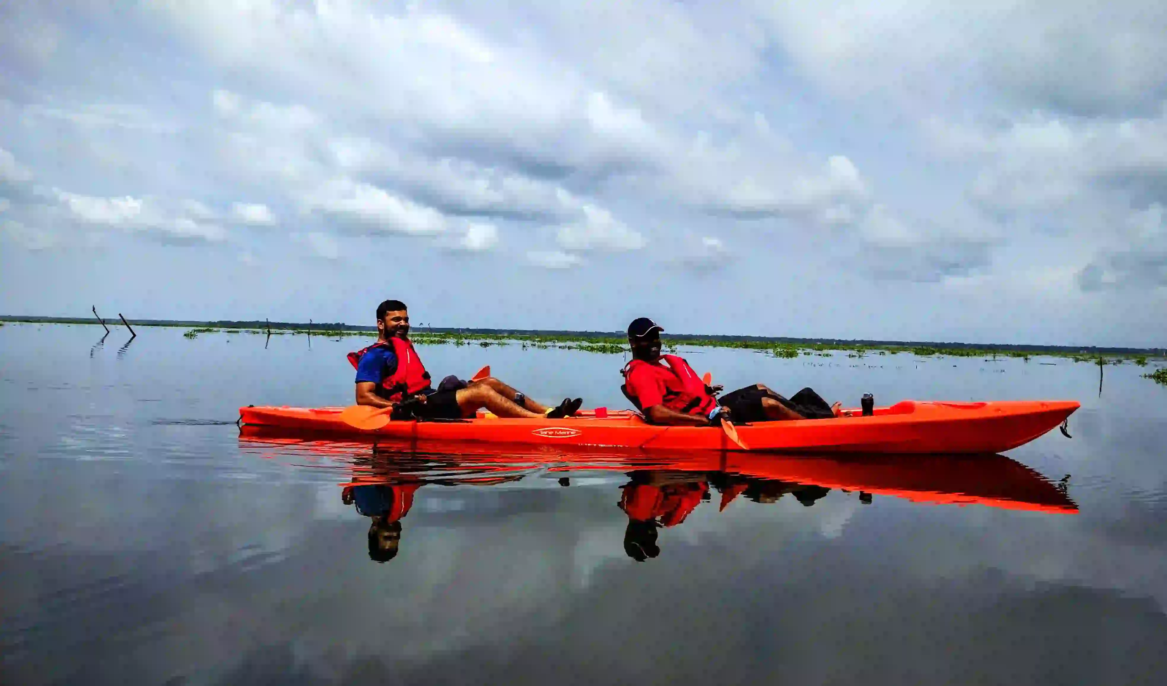 Kayaking in Kottayam, Kerala
