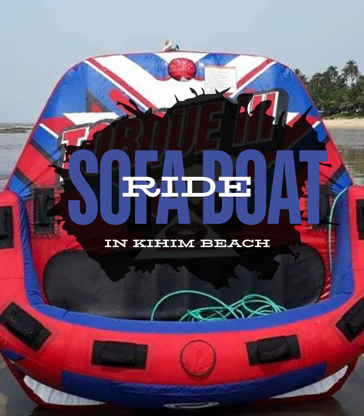 Sofa Boat Ride in Kihim Beach