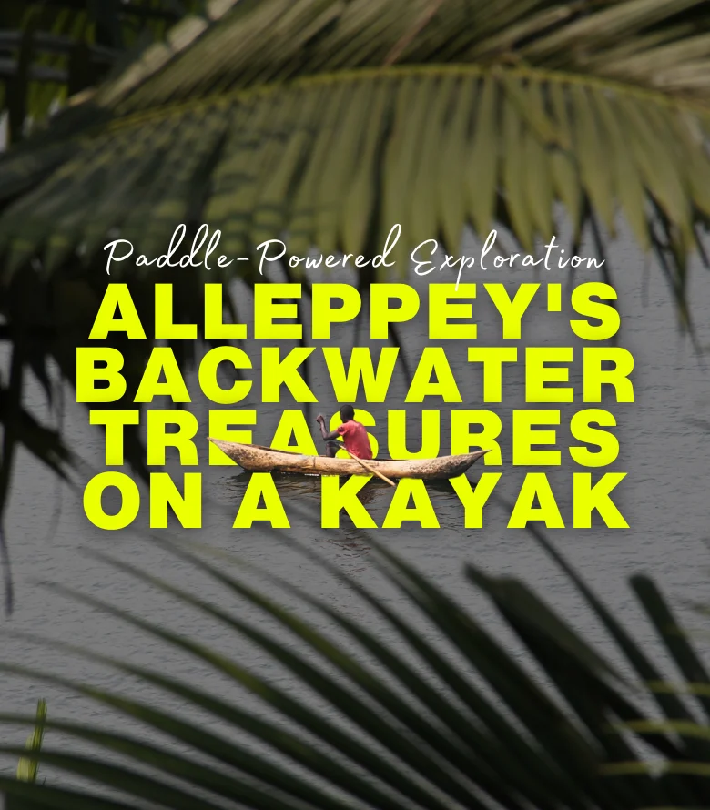 Backwater Kayaking In Alleppey, Kerala