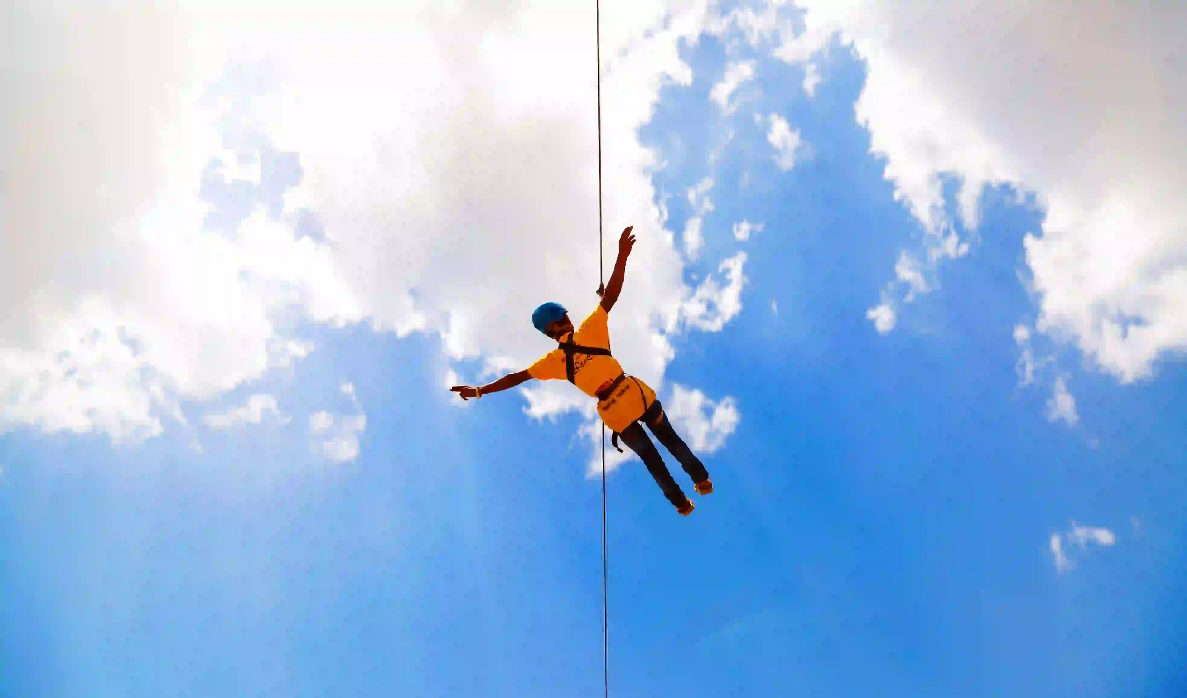 Ziplining in Ranakpur, Rajasthan