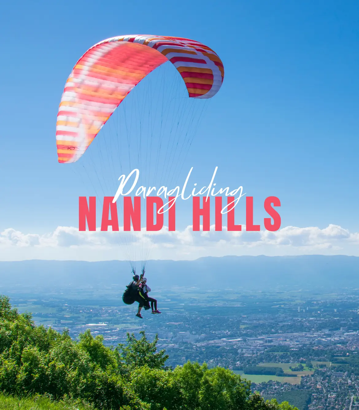 Paragliding in Nandi Hills