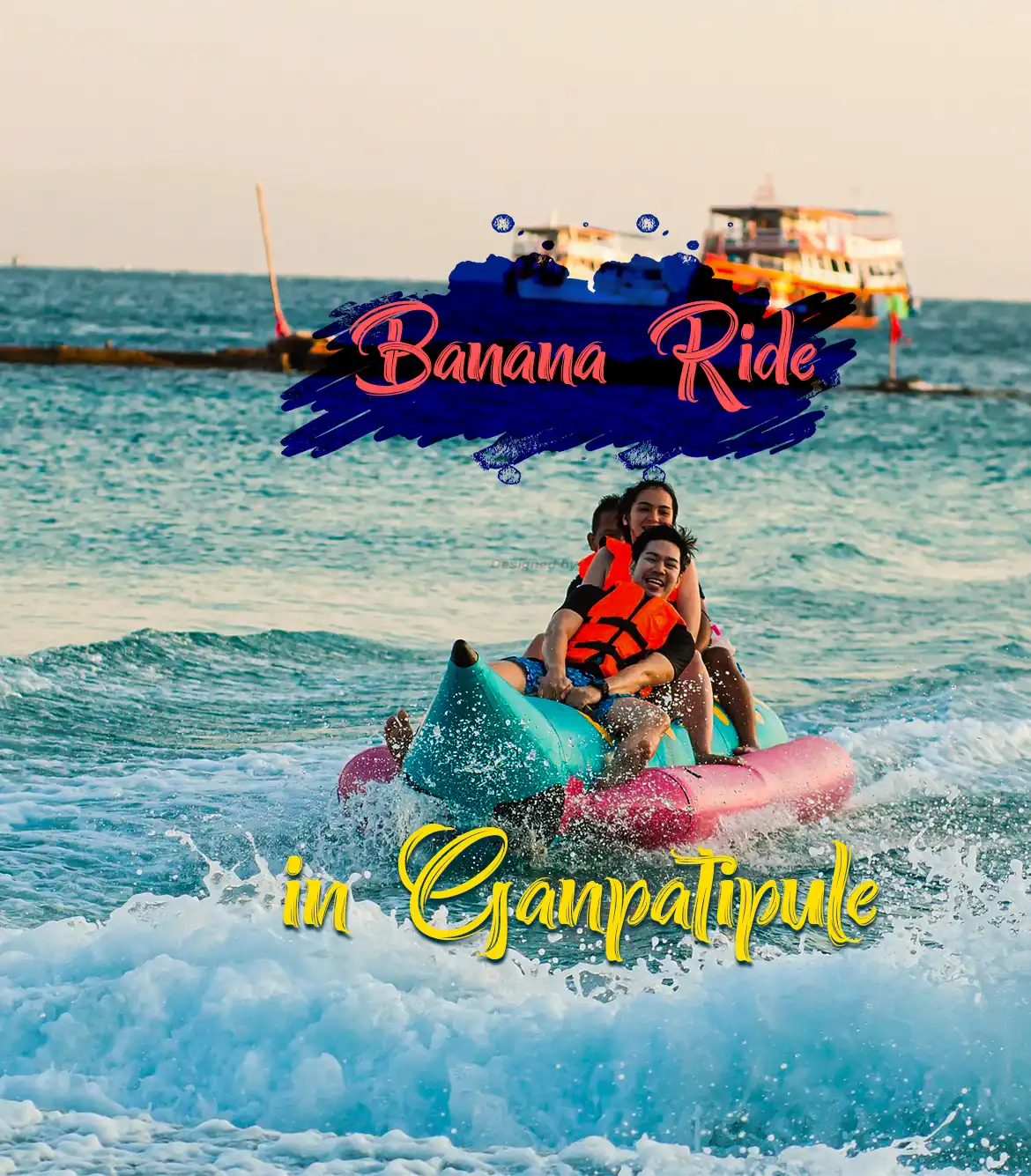 Banana Ride in Ganpatipule