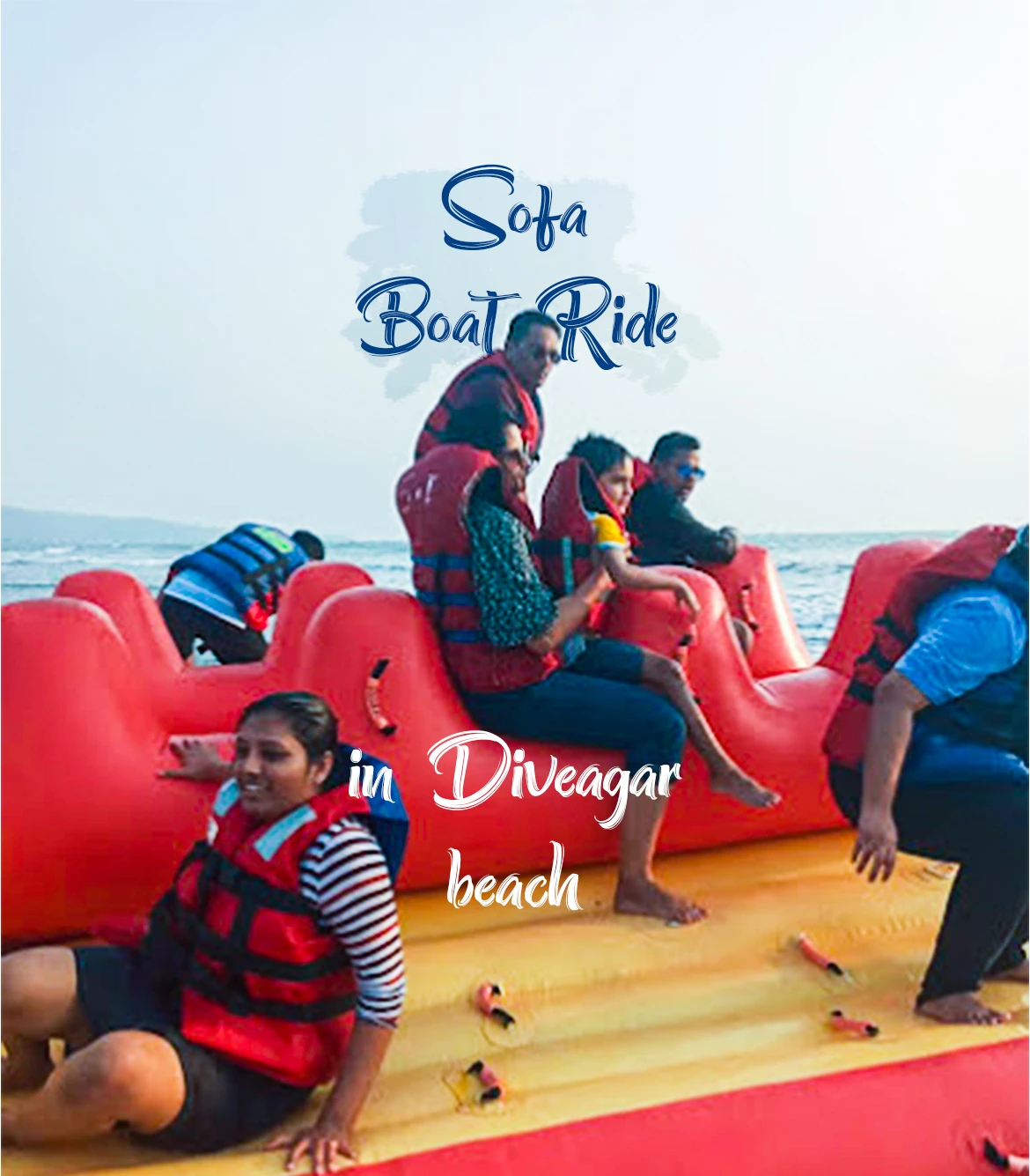 Sofa Boat Ride in Diveagar Beach