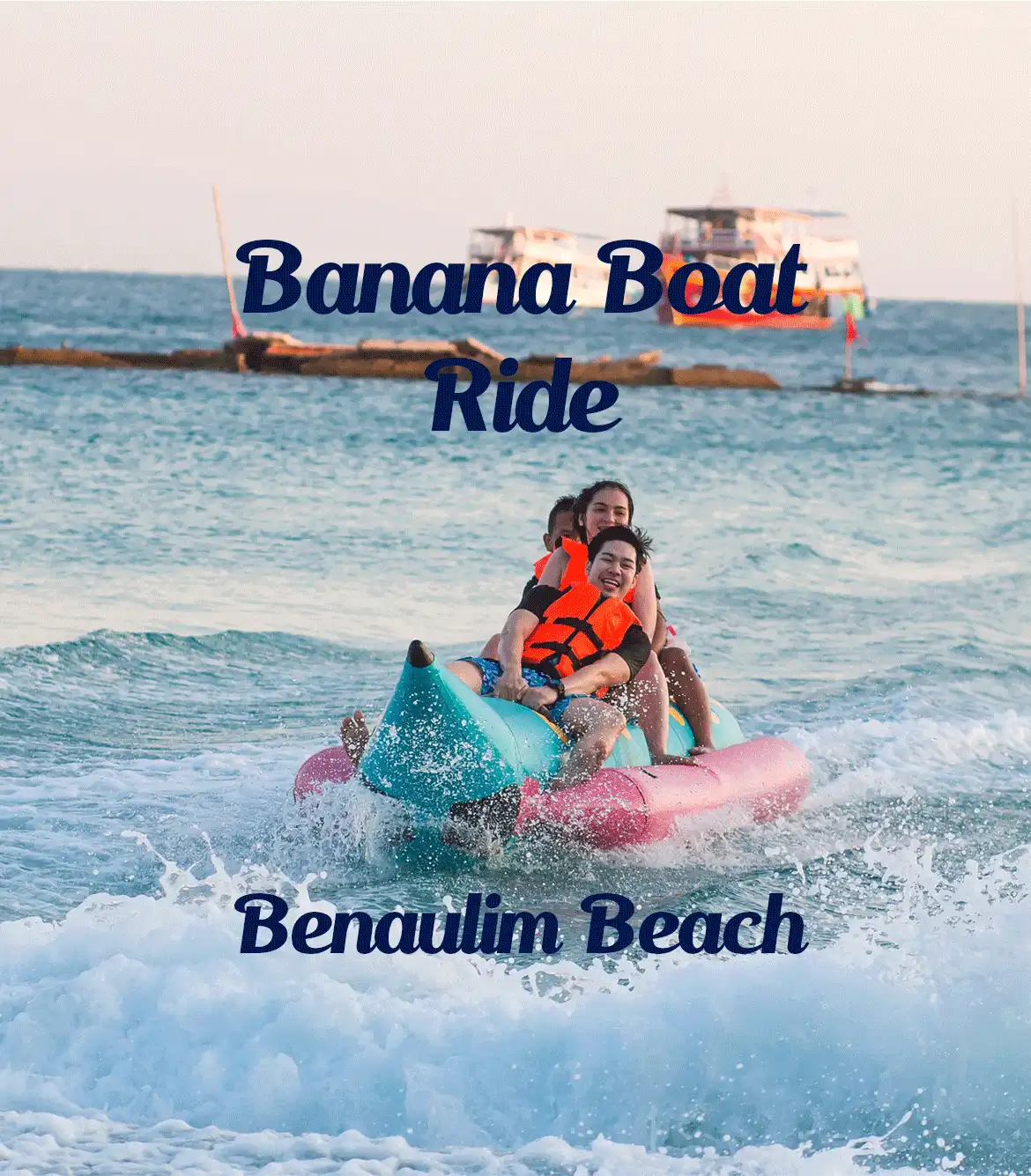 Banana Boat Ride in Benaulim Beach