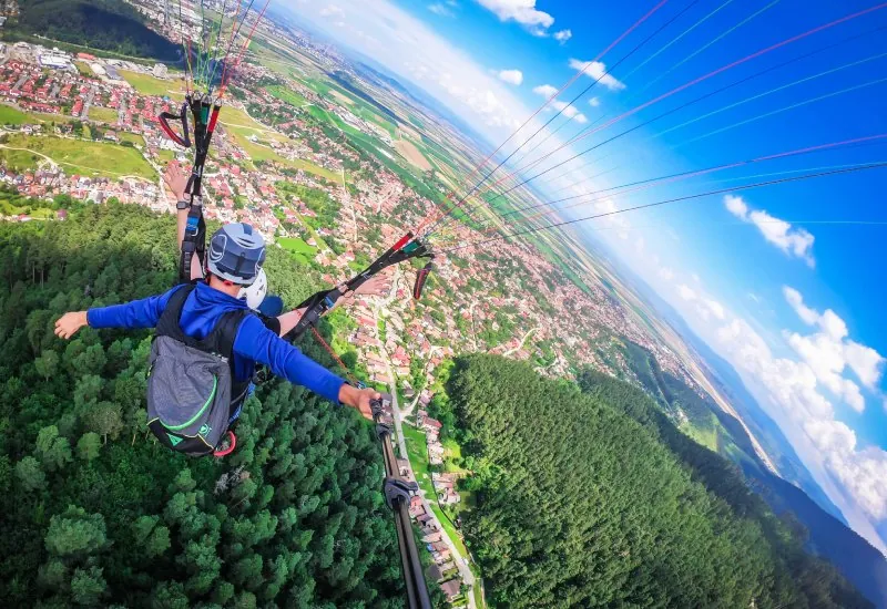 Powered Paragliding in Ranthambore