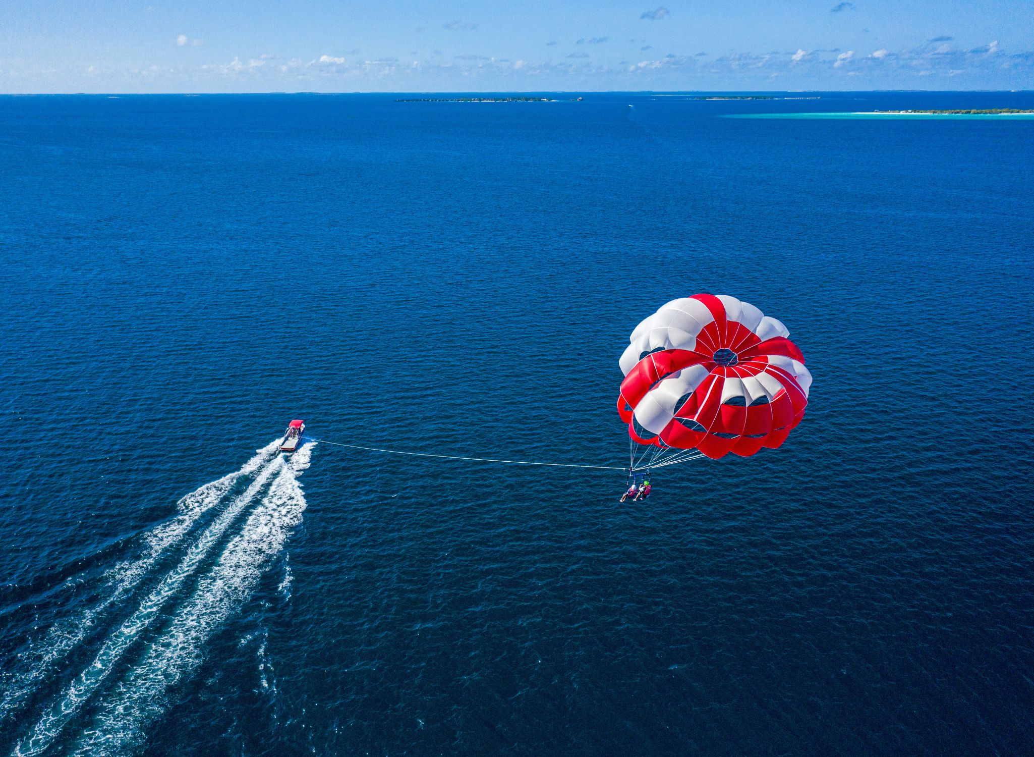 Parasailing in Nagaon Beach