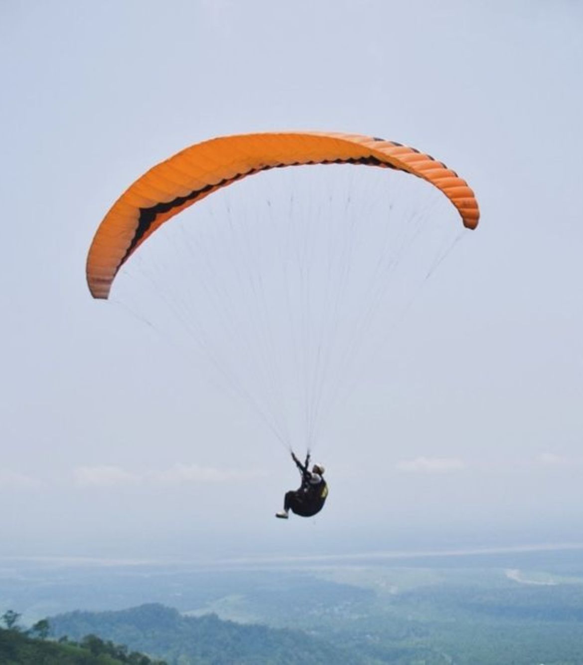 Paragliding in Kurseong