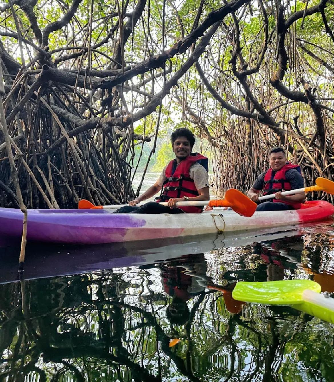 Kayaking in Khavane Beach