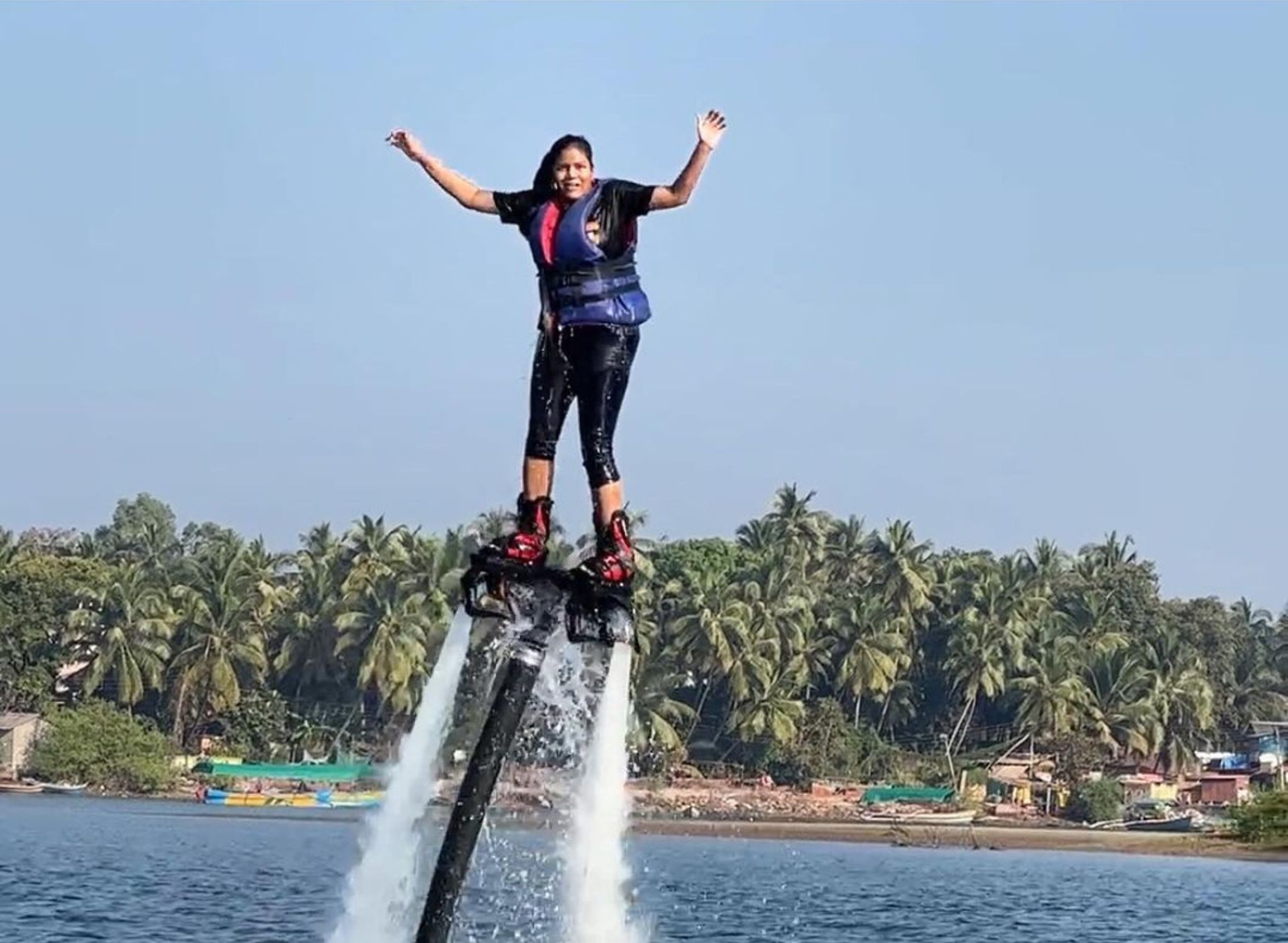 Flyboarding in Malvan