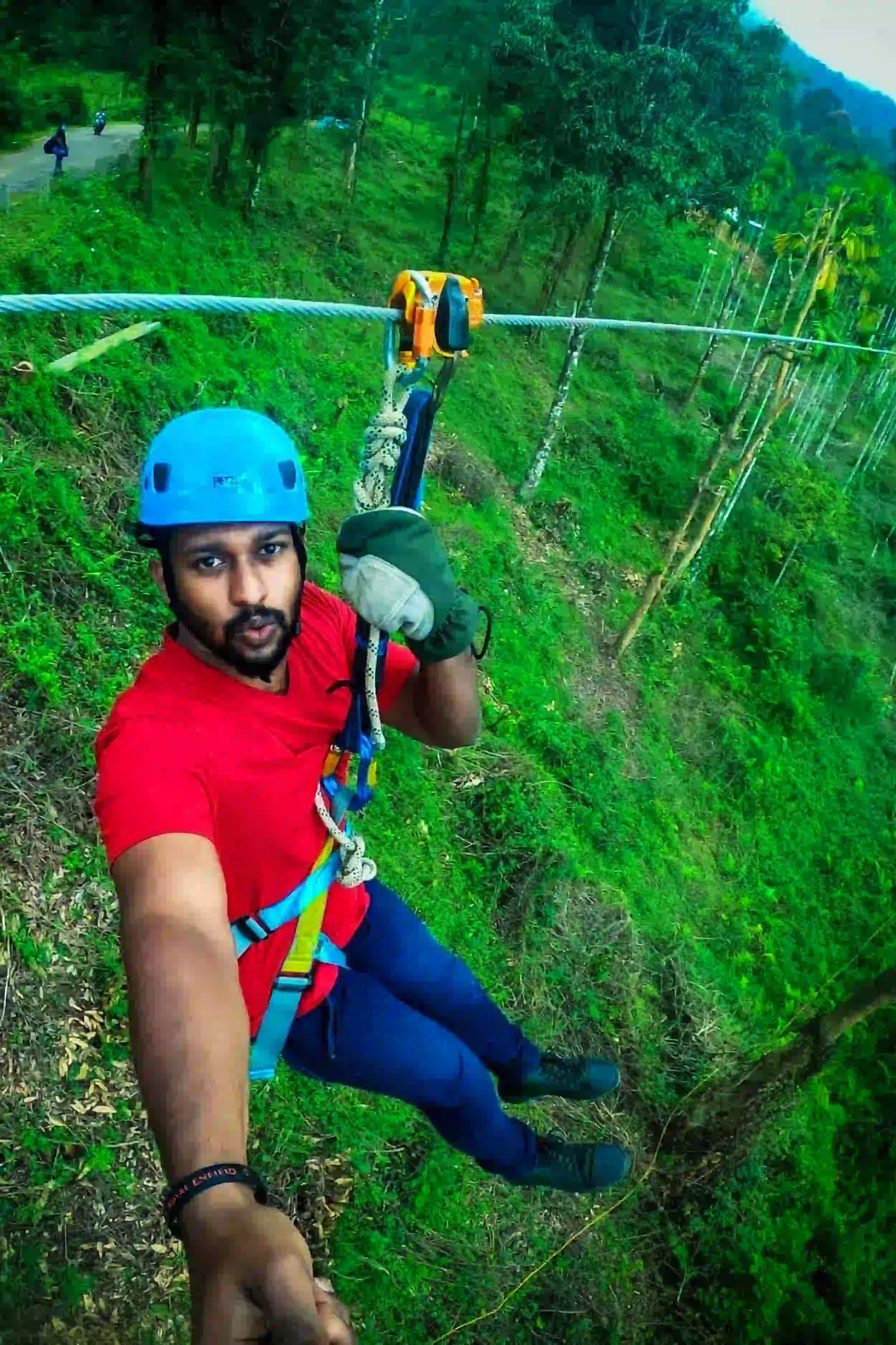 Ziplining in Ranakpur, Rajasthan