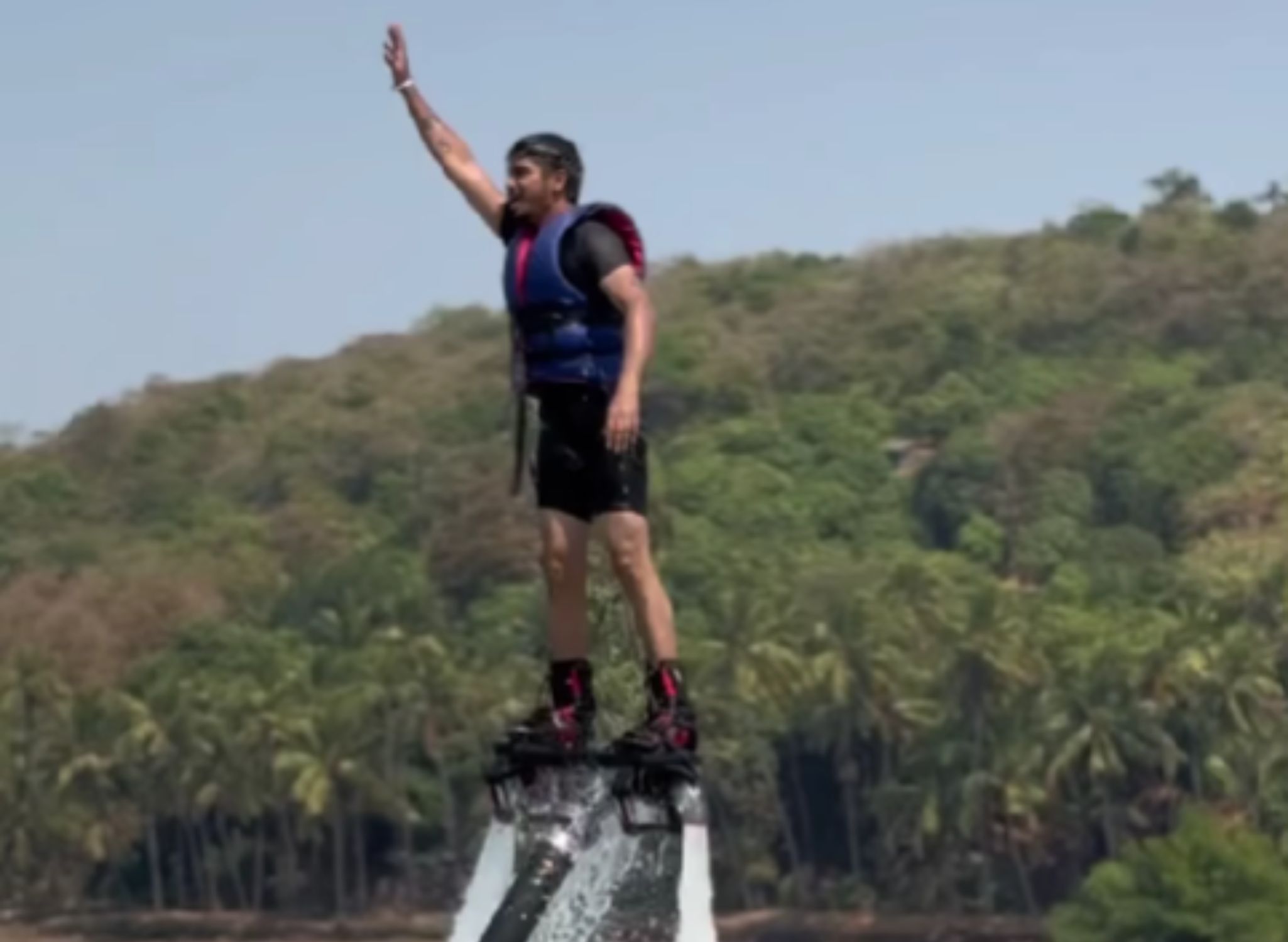 Flyboarding in Malvan