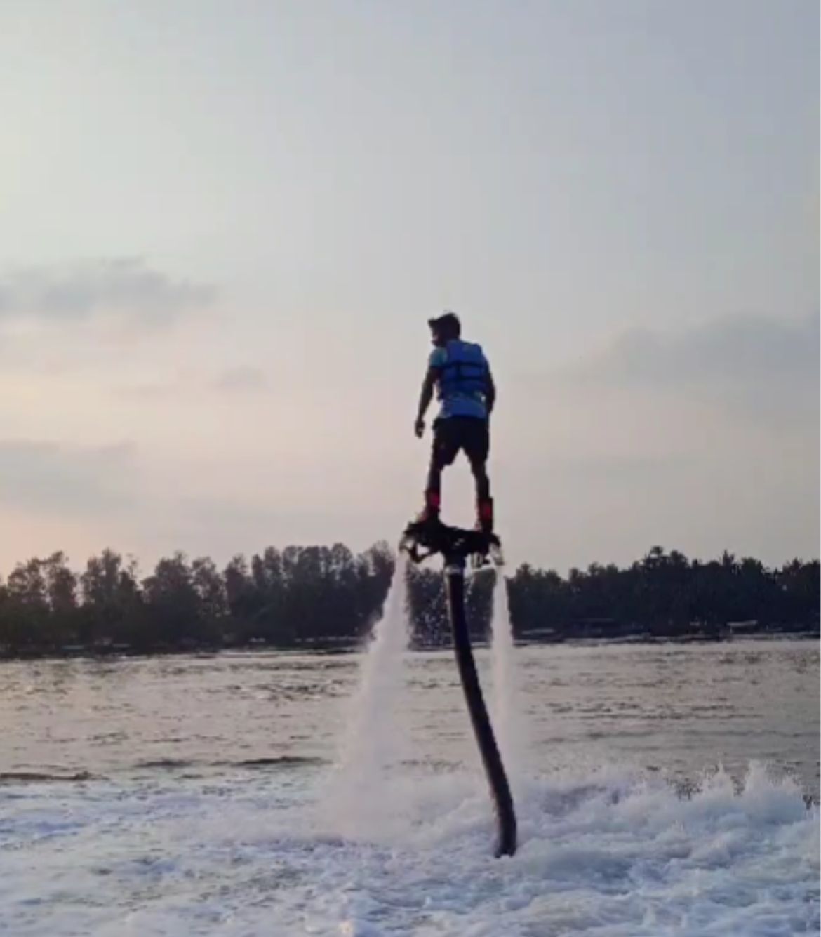 Flyboarding in Malvan