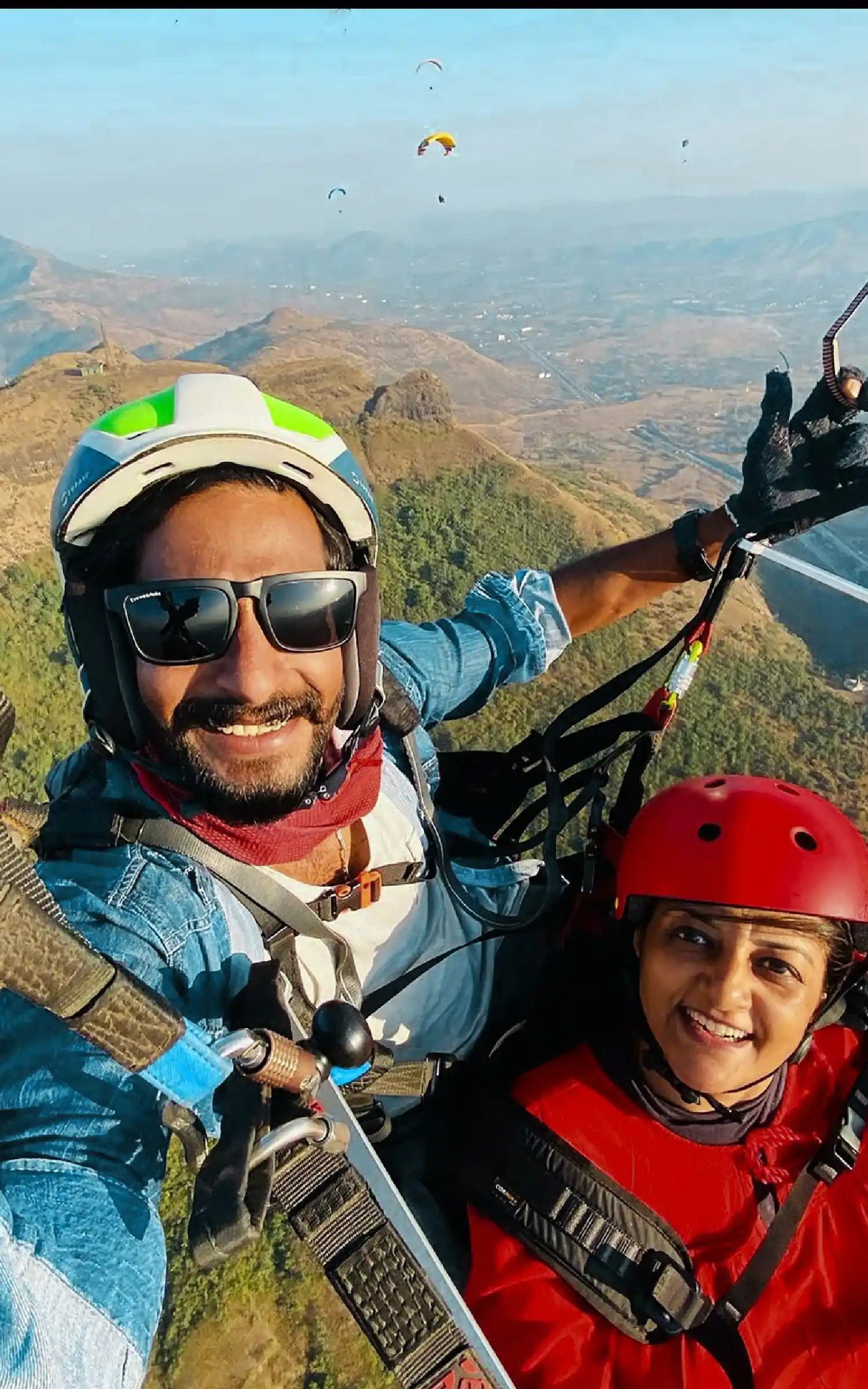 Paragliding in Kamshet