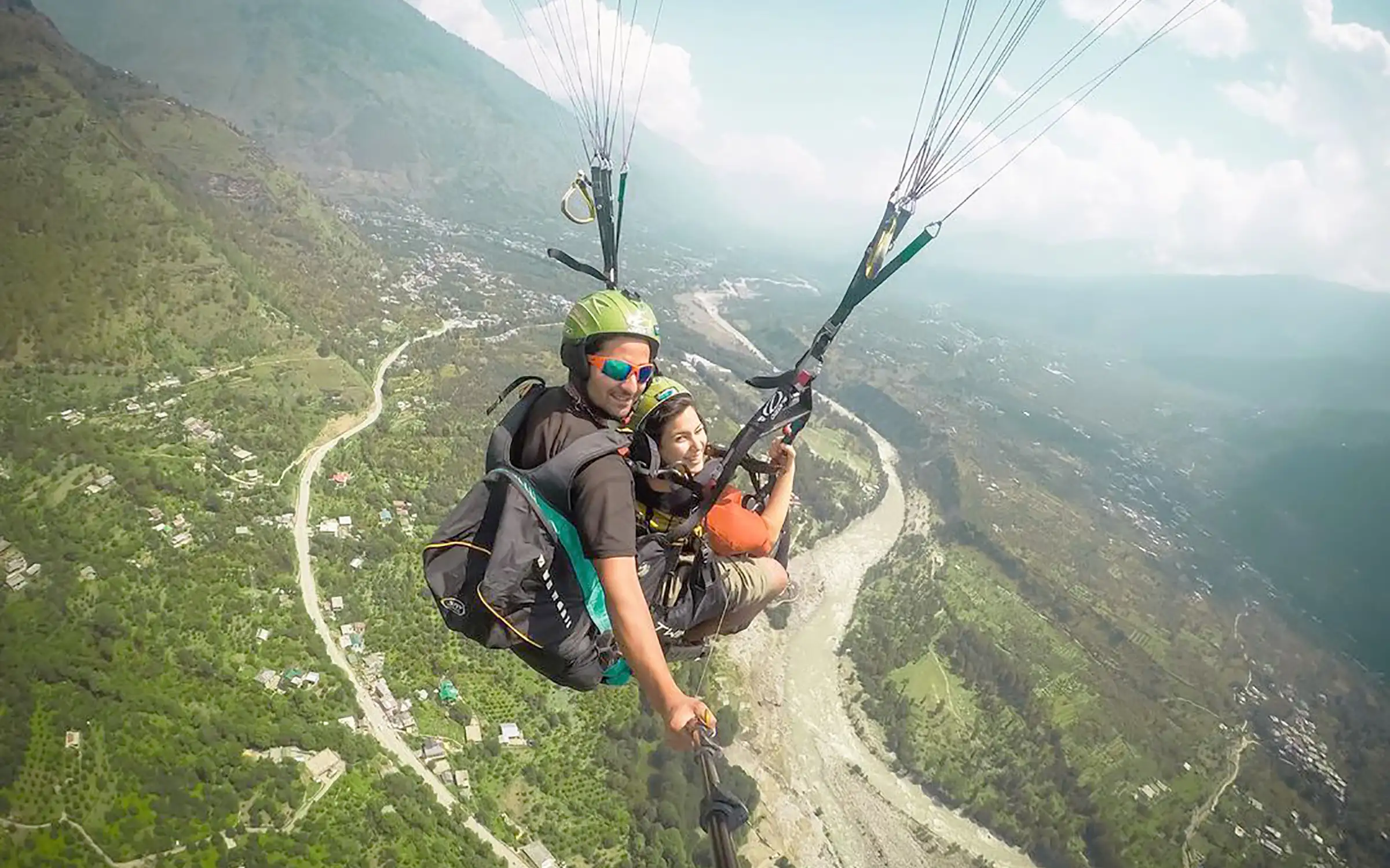 River Rafting And Paragliding In Manali