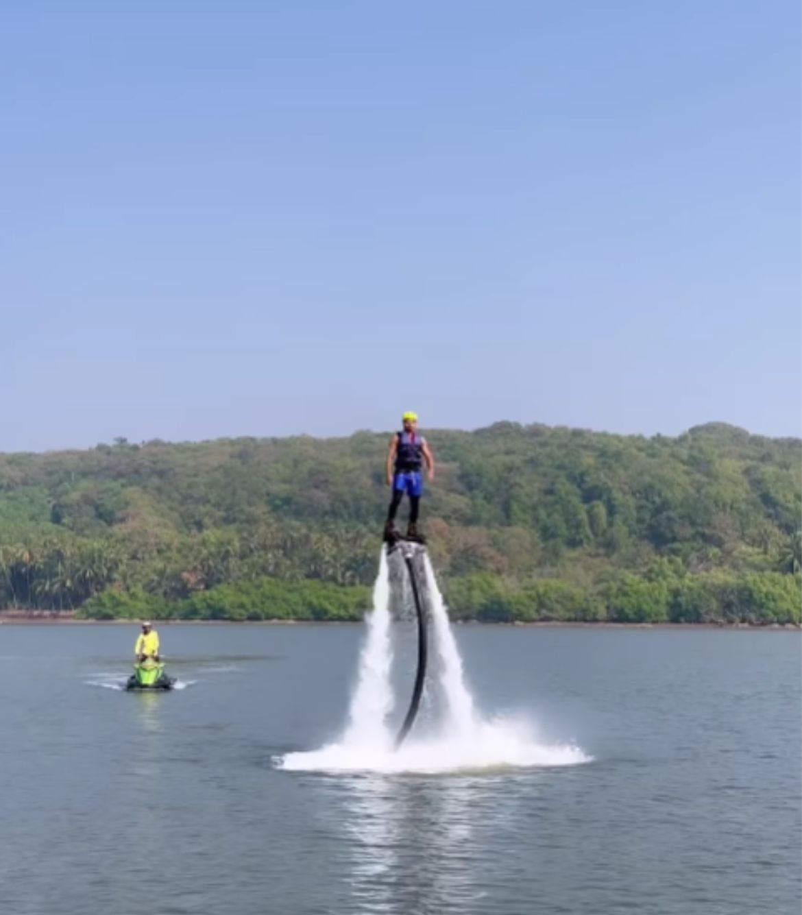 Flyboarding in Malvan