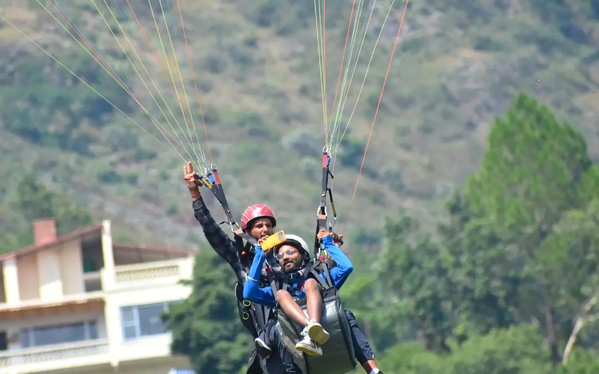 Paragliding in Bhimtal