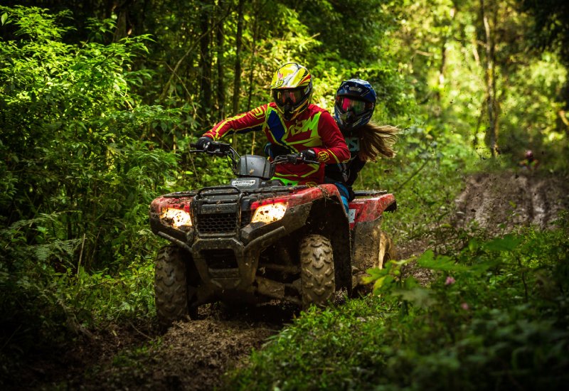 ATV Ride in Ananthagiri Hills