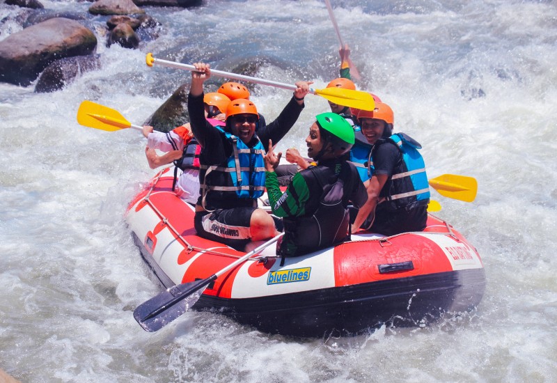 Rafting At Pirdi In Kullu