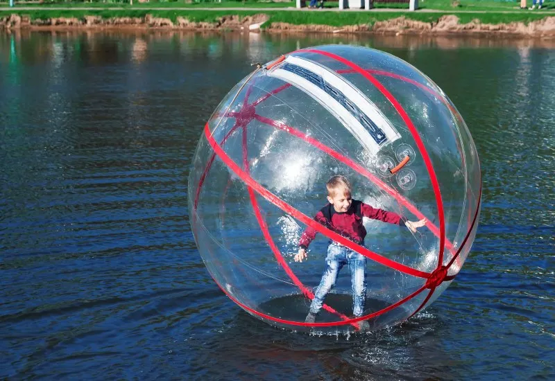 Water Zorbing in Dandeli