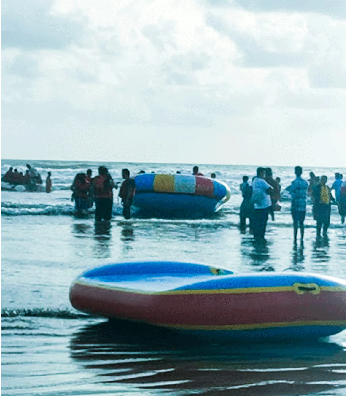 Sofa Boat Ride in Diveagar Beach