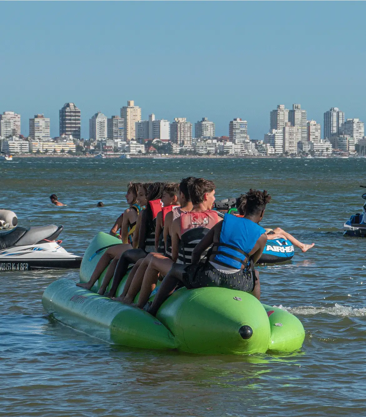 Banana Boat Ride in Benaulim Beach