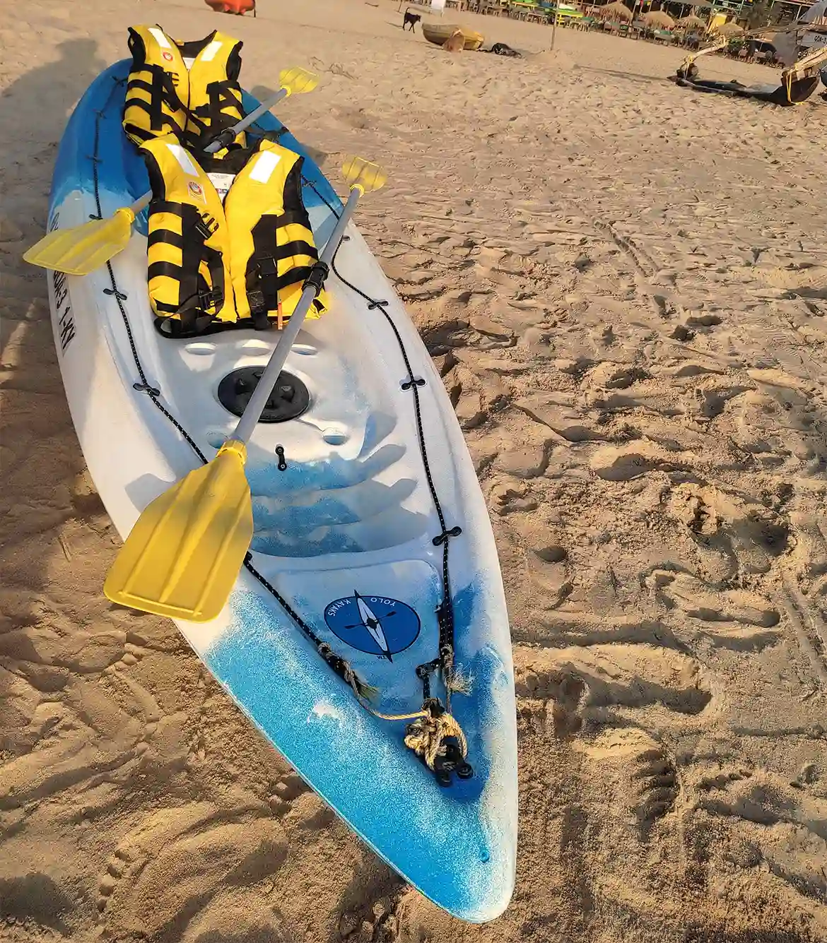 Kayaking in Patnem Beach