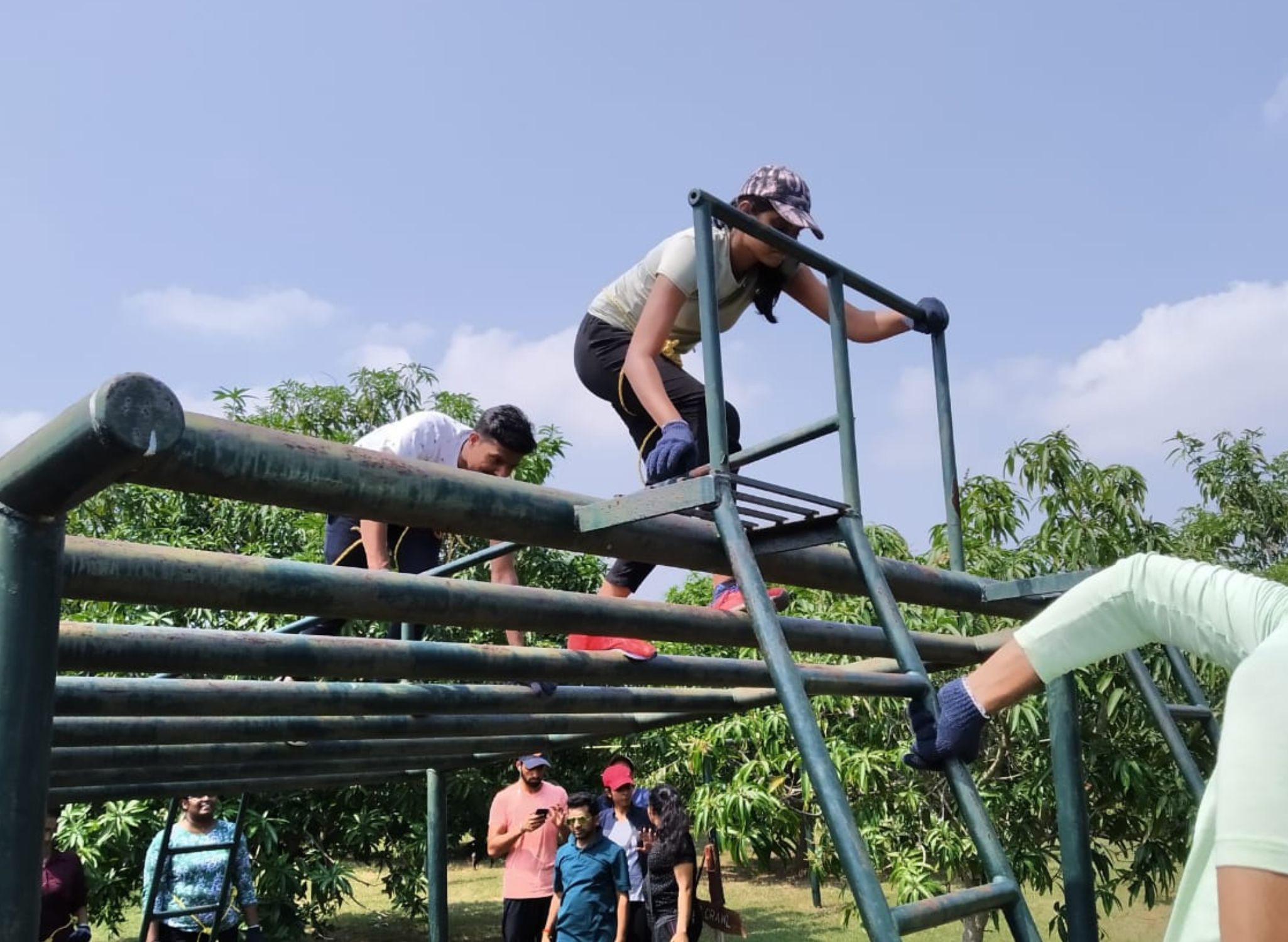 Camping in Kanchipuram