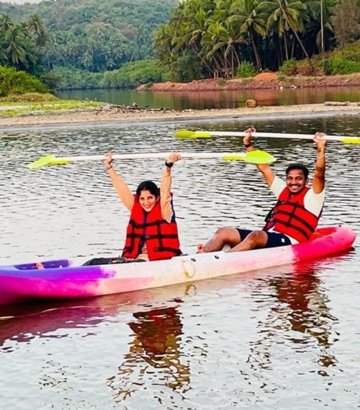 Kayaking in Khavane Beach