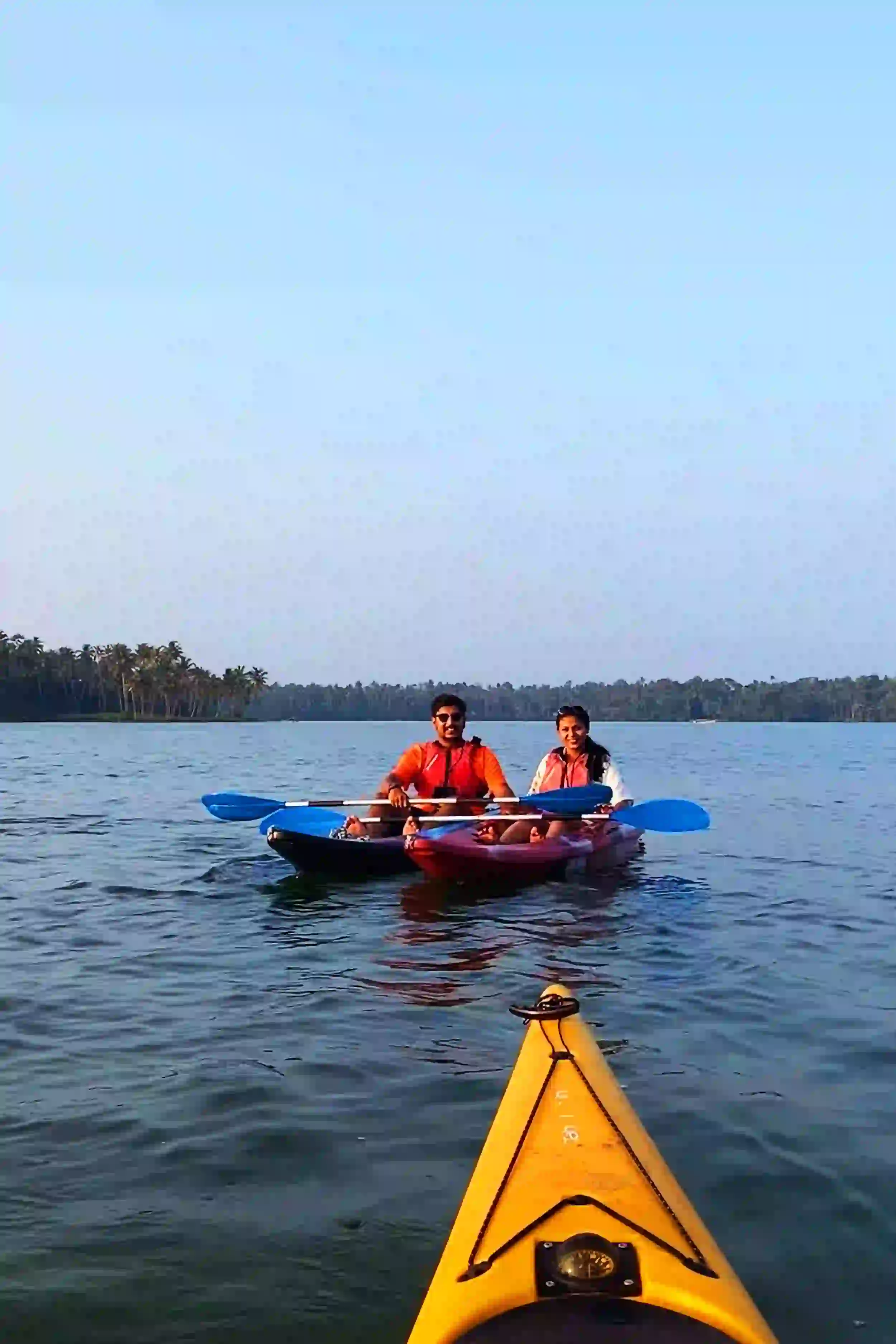 Kayaking in Varkala