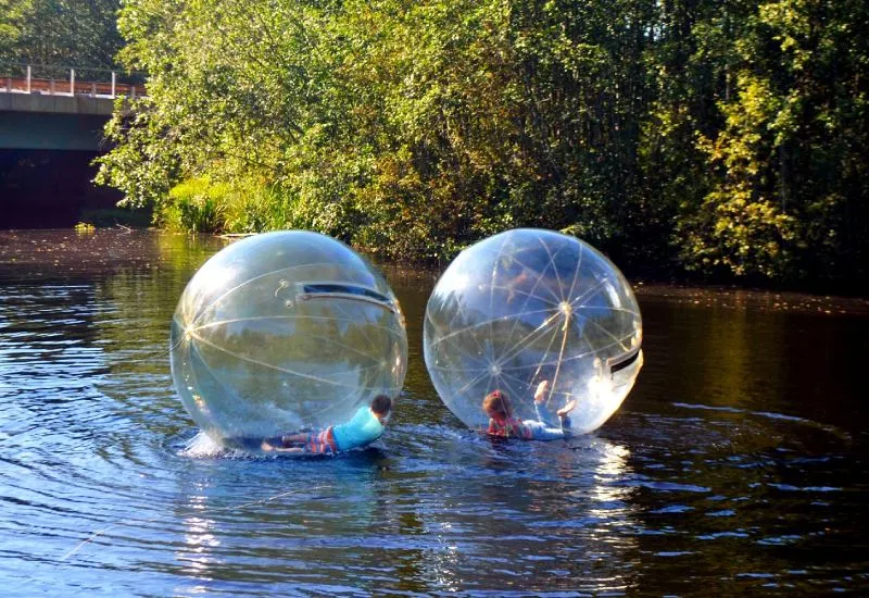 Water Zorbing in Dandeli