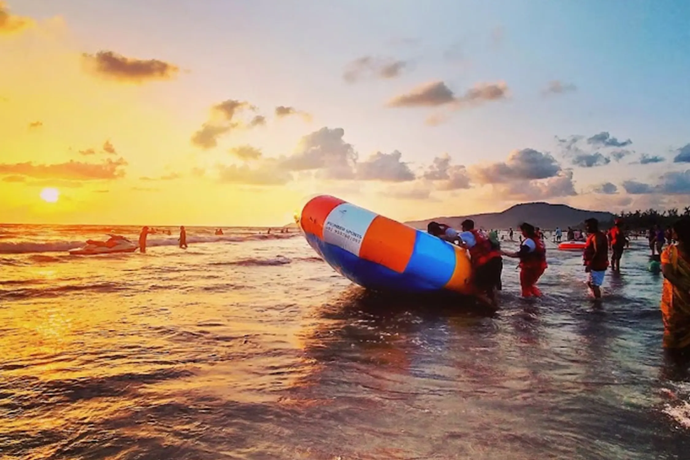 Boating in Diveagar Beach