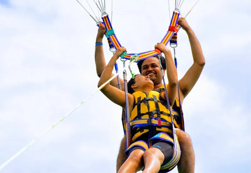 Parasailing in Varanasi