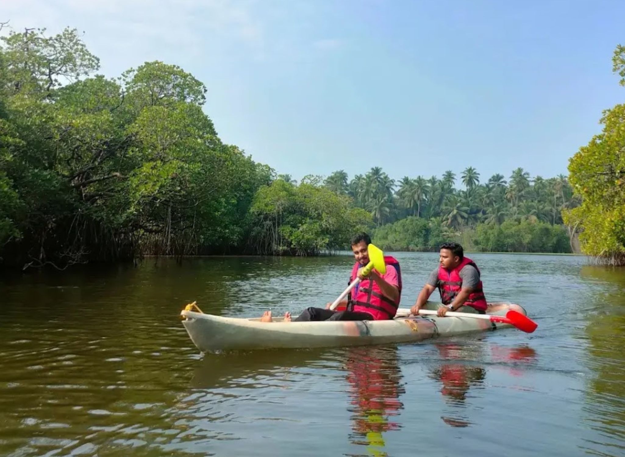 Kayaking in Khavane Beach