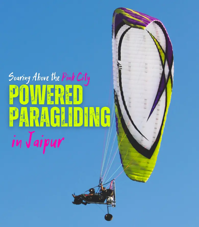 Powered Paragliding in Jaipur