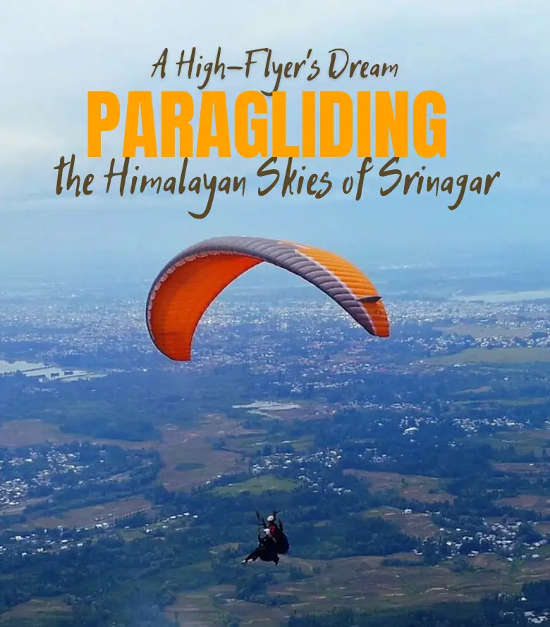 Paragliding in Srinagar