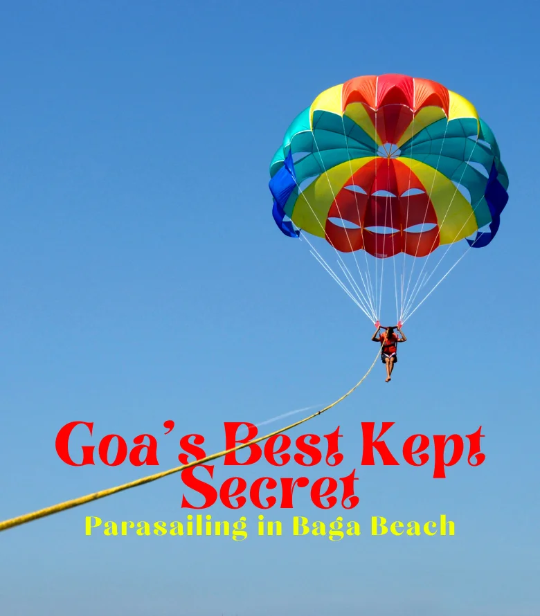 Parasailing in Baga Beach Goa