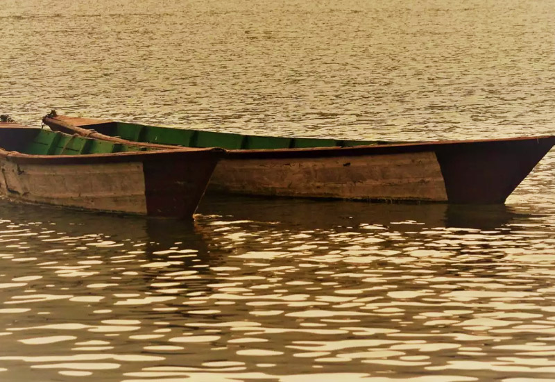 Speedboat in Varuna Lake, Mysuru